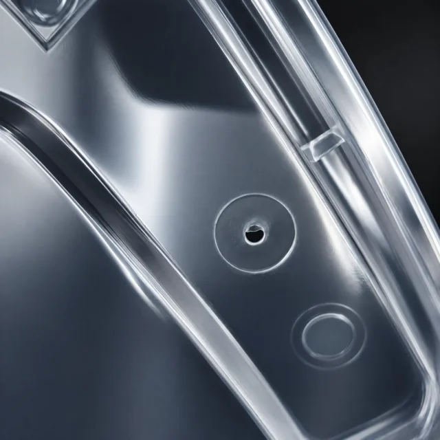 Vented clear lid