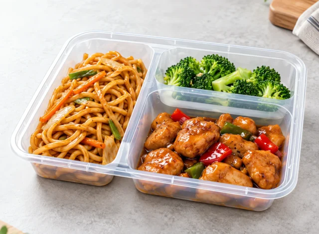 Three-compartment boxes · N3C food application