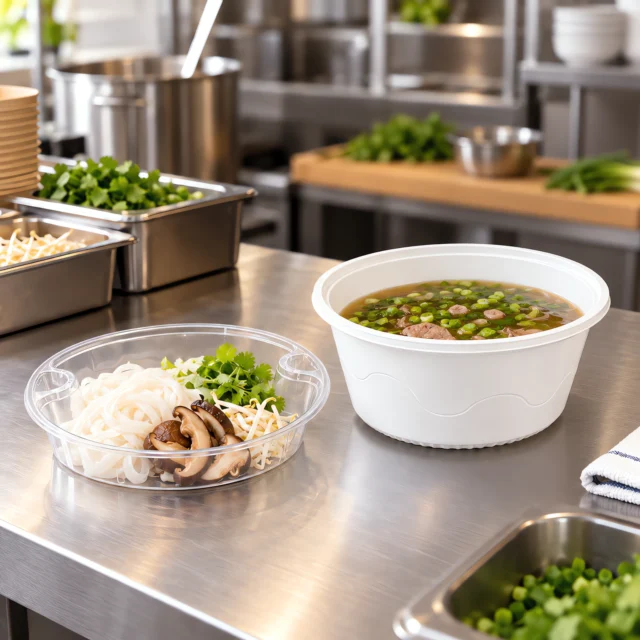Noodle tub with optional insert
