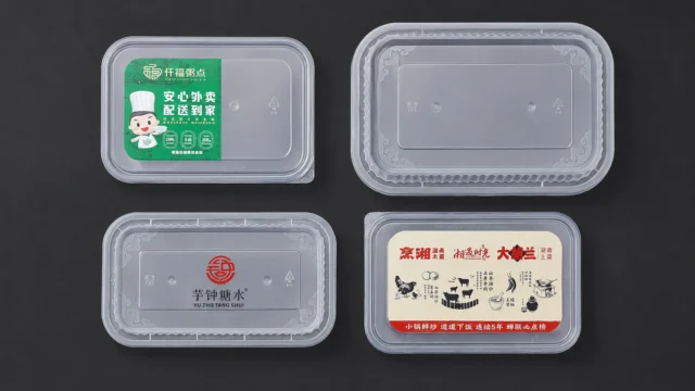 Logo printing on lids