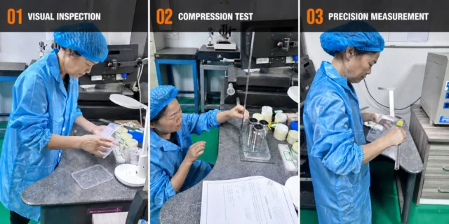 In-house quality checks