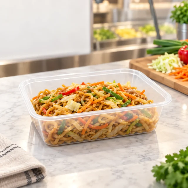 Rectangular containers · JD food application