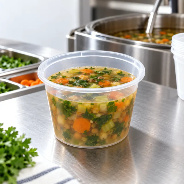 Clear deep tubs · 1000 food application